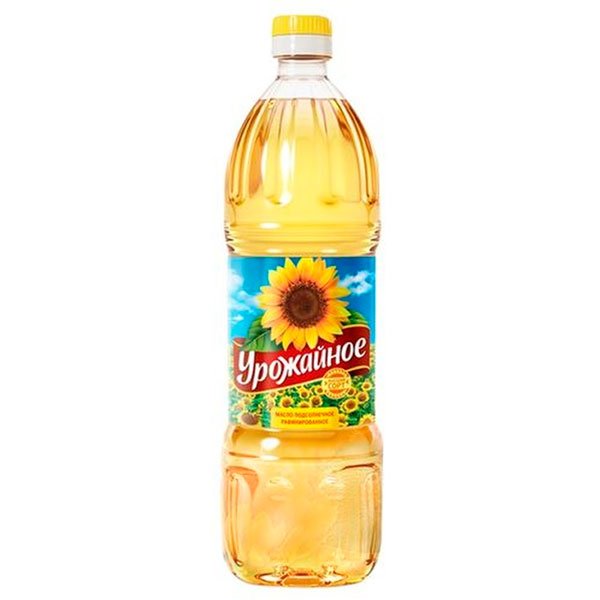 Масло подсол. "Урожайное" 1л раф/дез,1/15