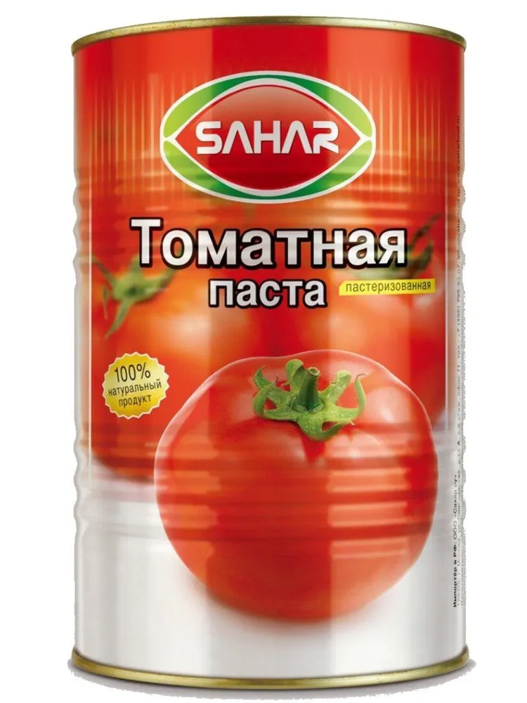 Томатная паста "SAHAR" 4500г brix 25-27% 1/6 (Иран)
