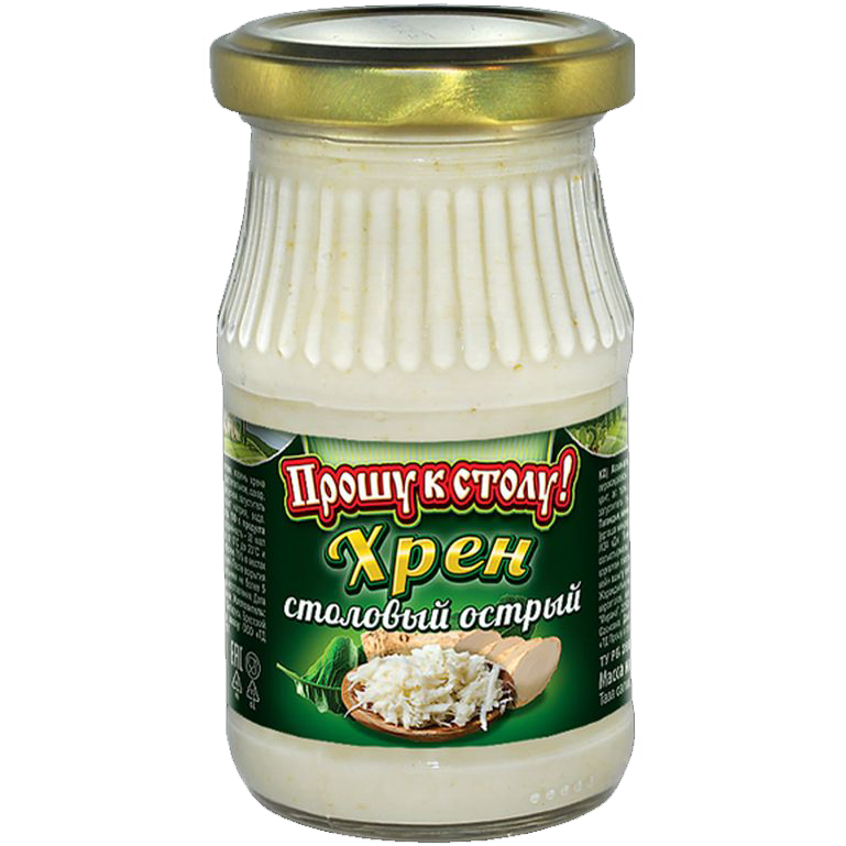 Хрен столовый Прошу к столу, ст/б 170г, 1/10