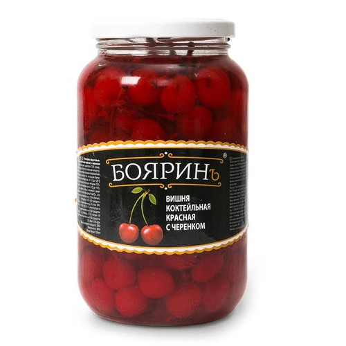 Вишня "Бояринъ" б/к пастериз. 4250мл 1/2 (Сербия)