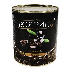 Маслины "Бояринъ" резаные 3 кг, 1/6