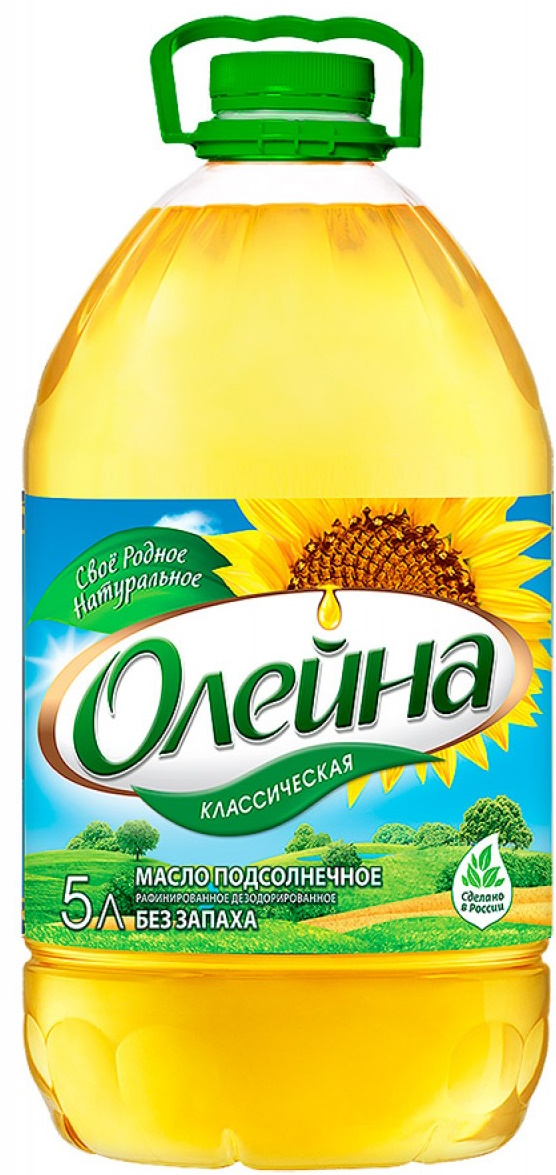 Масло подсол. "Олейна" 5л 1/3