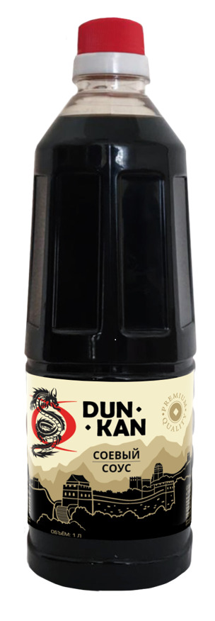 Соус "DUNKAN" соевый Премиум 1л 1/6