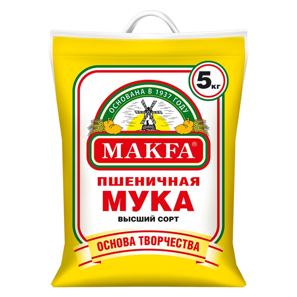 Мука Макфа 5 кг (Сосновский р-н, Челябинская обл.)